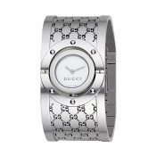 D'Argent Gucci Montres Collection Tournoyer Grande Version Authentique